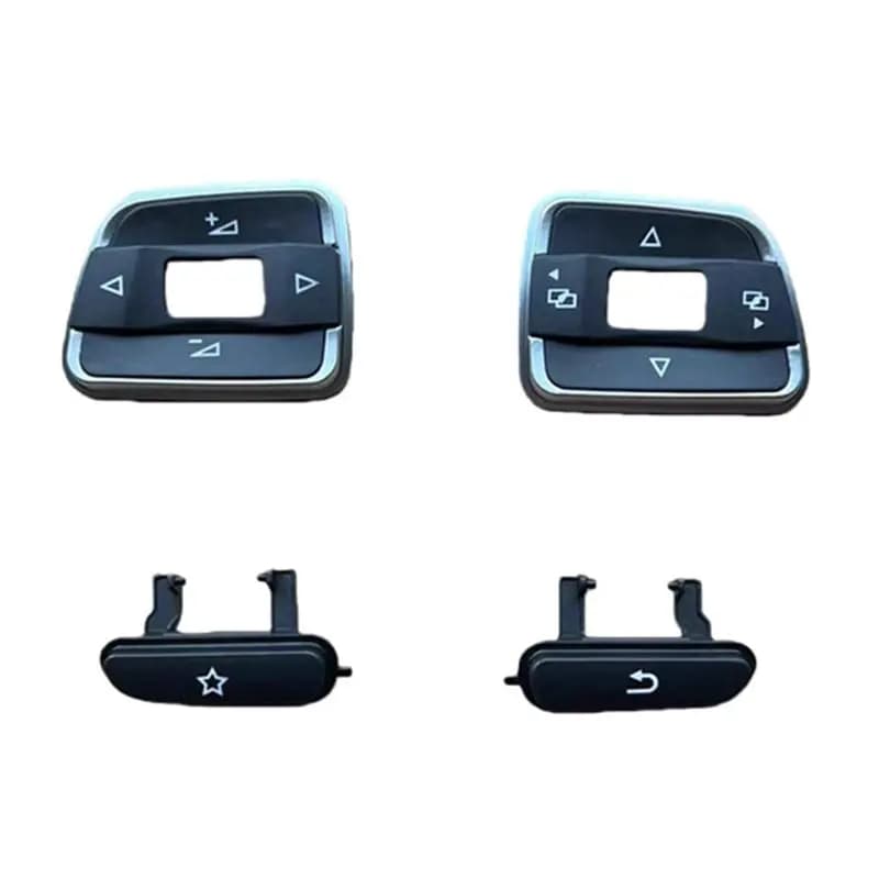For VW Passat B7 Golf 6 MK6 CC Tiguan Touran Circuit Breaker at the wheel of the car Control button Trim Multi-functional cover cap