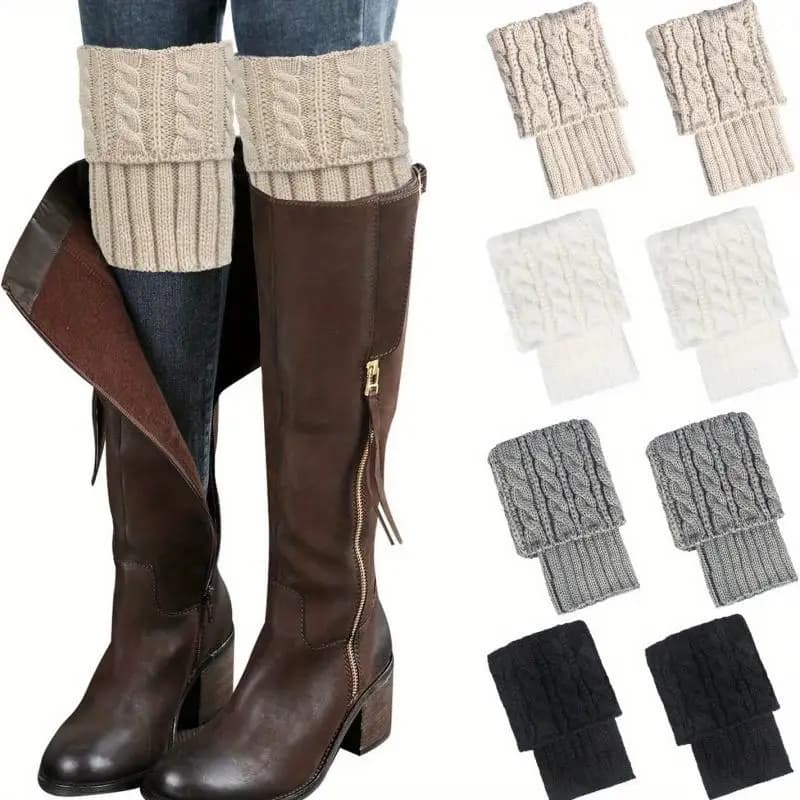 Women's Winter Scales, Long Knitches Style Gothic Lolita, Fashion Elasticized Cups