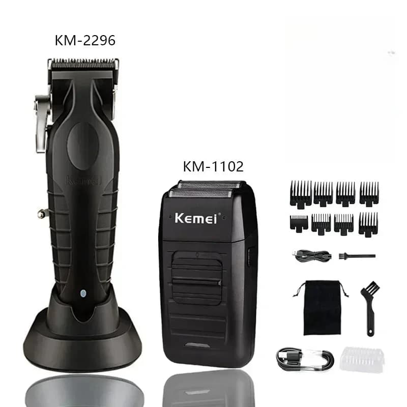 Kemei haircut KM-2296 KM-2299 KM-1102 Electric haircut machine for cutting professional hair for men