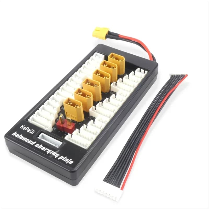 Scheda di ricarica bilanciata parallela Lipo Multi 2S-6S di alta qualità XT60Plug per caricabatteria RC B6AC A6 720I Scheda piastra di ricarica
