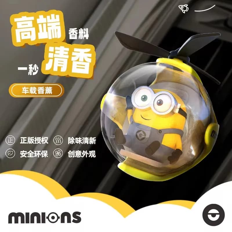 Universal studio Minions Hello Kitty deodorante per Auto diffusore di profumo Outlet fragranza Cartoon Decor Toy Auto accessori regalo