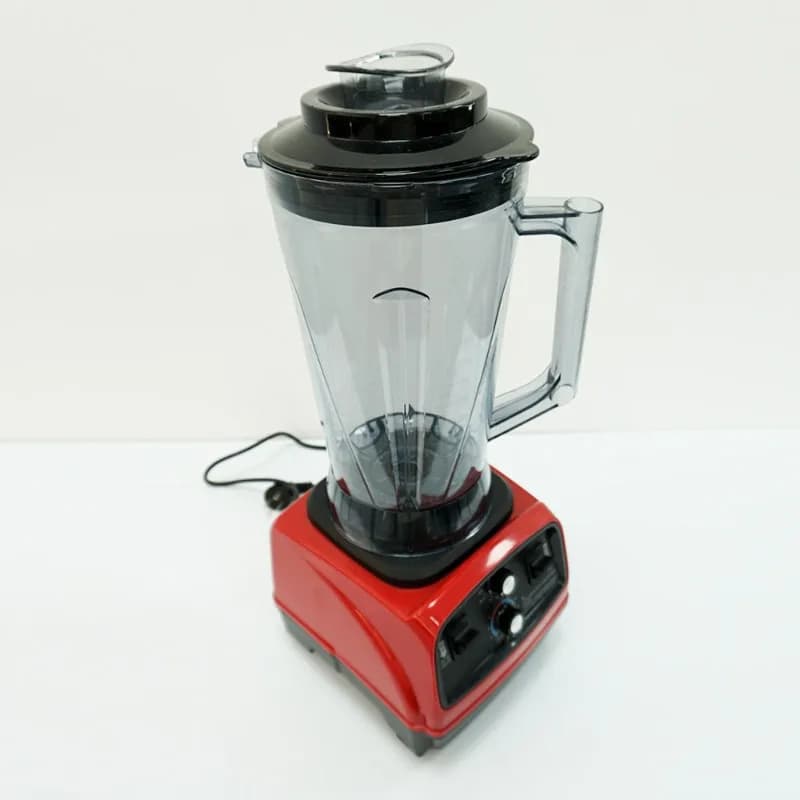 Commercial professional blender with commercial red blender ANS-968B 110V from 5.5 liters
