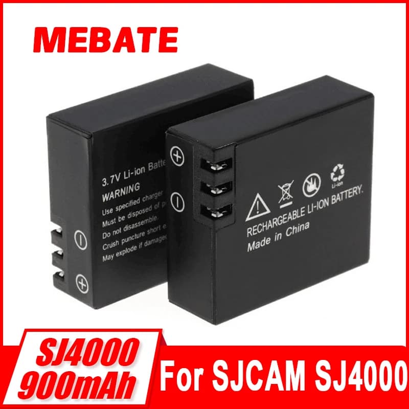 900mAh SJ4000 rechargeable battery for SJCAM SJ4000 M10 SJ5000 SJ5000X For EKEN H9 H8R H8R GIT PG900 battery for action room