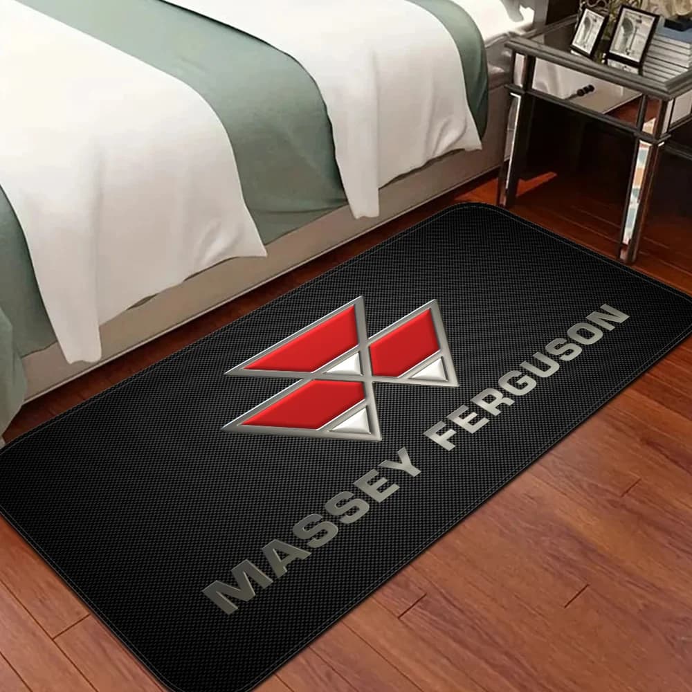 M-Massey F-Ferguson Tappetini antiscivolo Assorbe acqua Cuscino a striscia lunga Tappetino per camera da letto Zerbino di benvenuto
