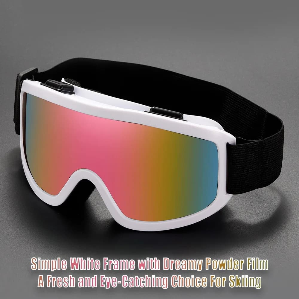 Occhiali protettivi Casco da motociclista Sport all'aria aperta Antivento Antipolvere Occhiali da vista da donna Sci Snowboard Occhiali da uomo Motocross