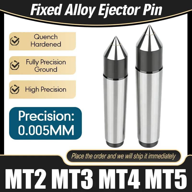 Accuracy Steel Mohs Lathe Live Center MT2 MT3 MT4 MT5 Activity Tailstock Revolving Milling Center Taper Tool Machine Parts