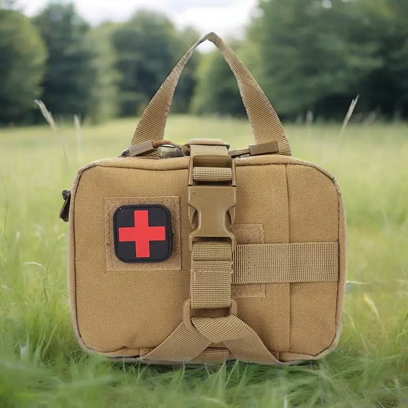 Kit di pronto soccorso medico tattico per sport all'aria aperta, kit tattico portatile, borsa di stoccaggio multifunzionale