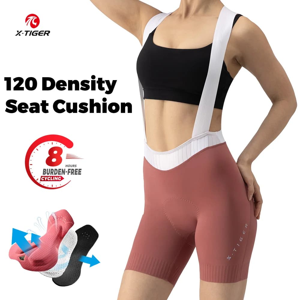 X-TIGER Women's Cycling Pants Summer MTB Road Bike Professional shorts Women's cycling shorts Breathable yoga sports pants
