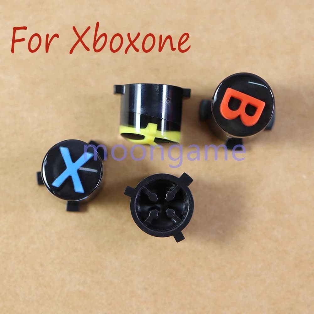 2 set di pulsanti ABXY di ricambio per controller XBOX One, kit di pulsanti per gamepad Xbox One, accessori.