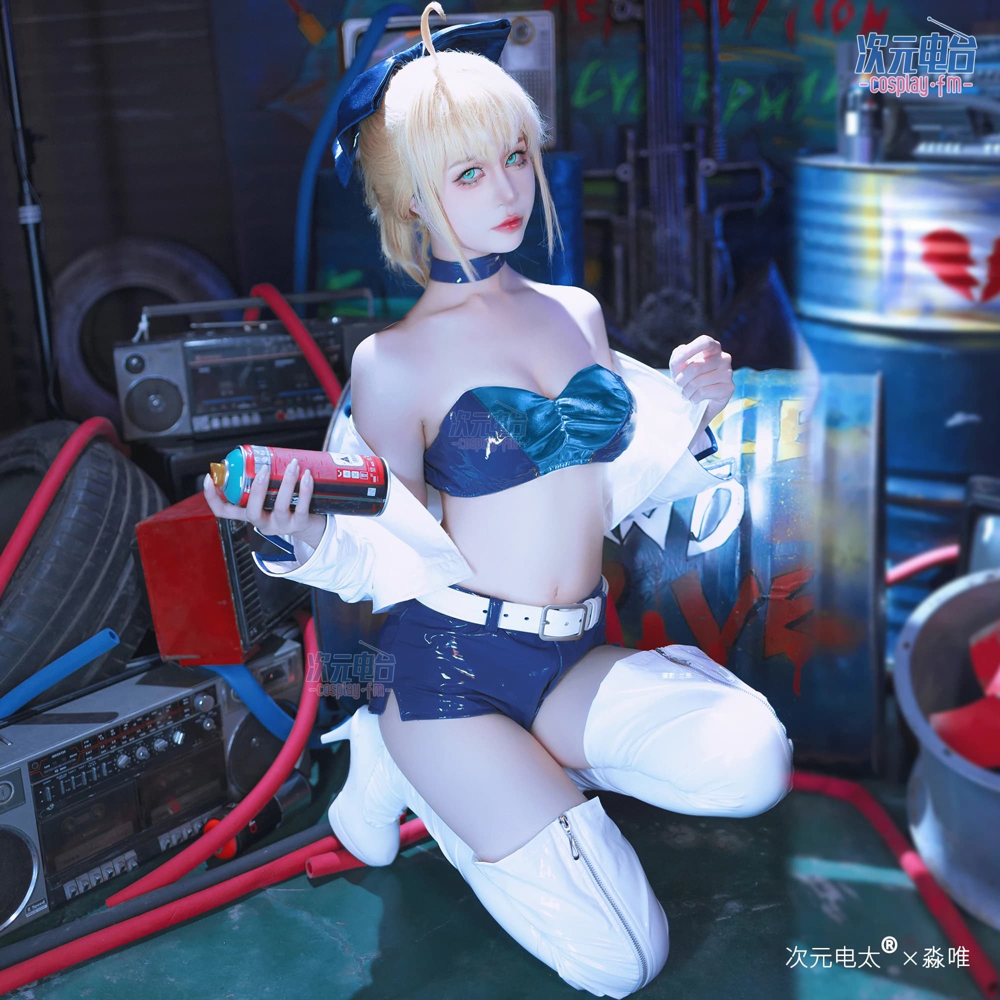 FGO Cosplay Fate Grand/Order Saber Cosplay Costume Game Stronger Saber Racing Suit Halloween Costume Female 2025