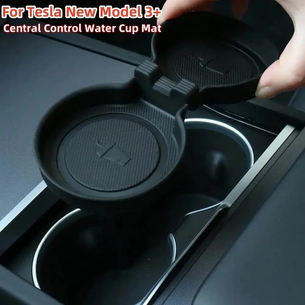 Tesla Model 3 Highland Model Y Juniper 2025, Waterproof Anti-slip Mat for Central Console