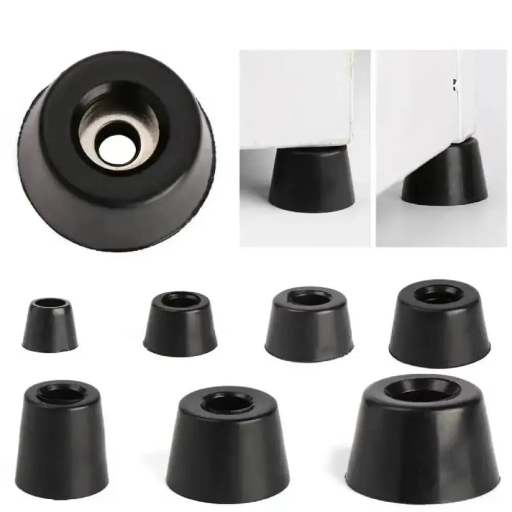 10Pcs Anti-Slip Circular Bumper Pad Rubber Feet Furniture Cabinet Round Case Feet for Table Chair Cutting Board Electronic Craft