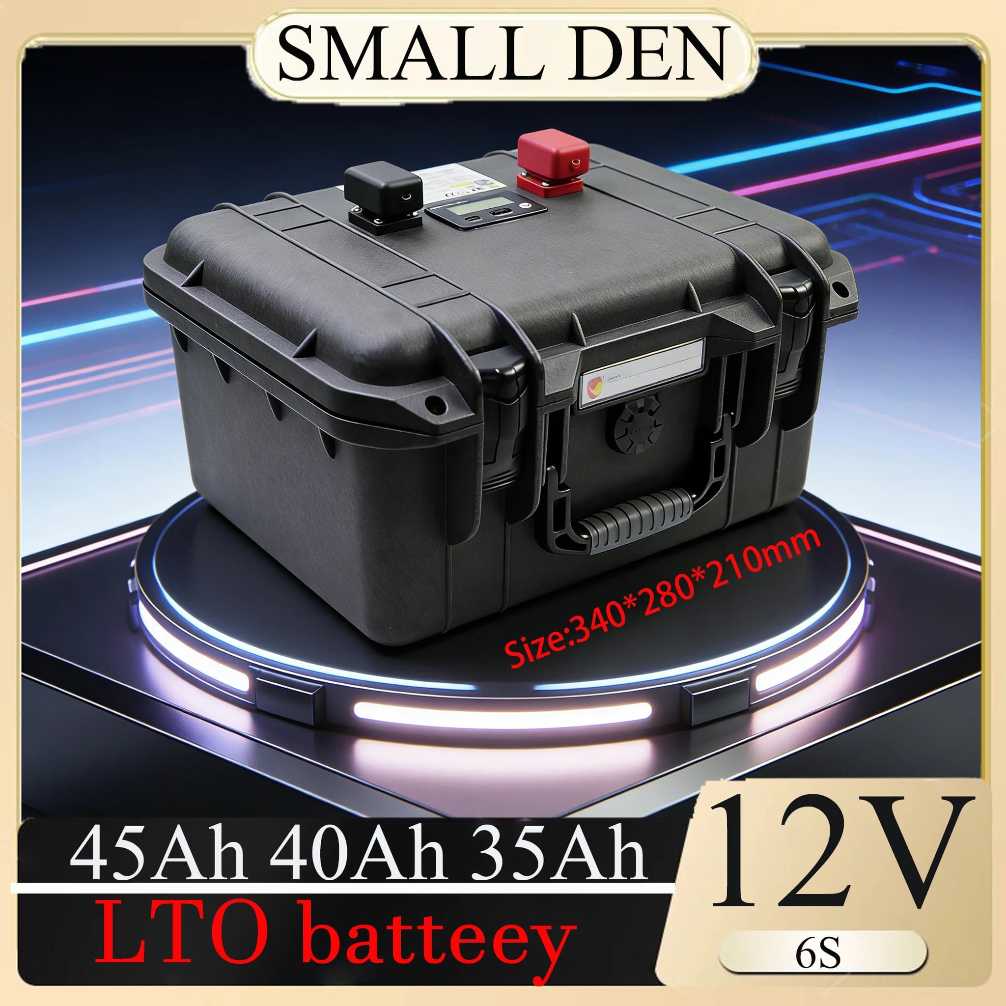 Batteria al litio titanato (LTO) Yinlong 12V 45Ah 40Ah 35Ah 66160 per E-boat, altoparlanti, avviamento auto, solare, campeggio, camper, portatile, a valigetta