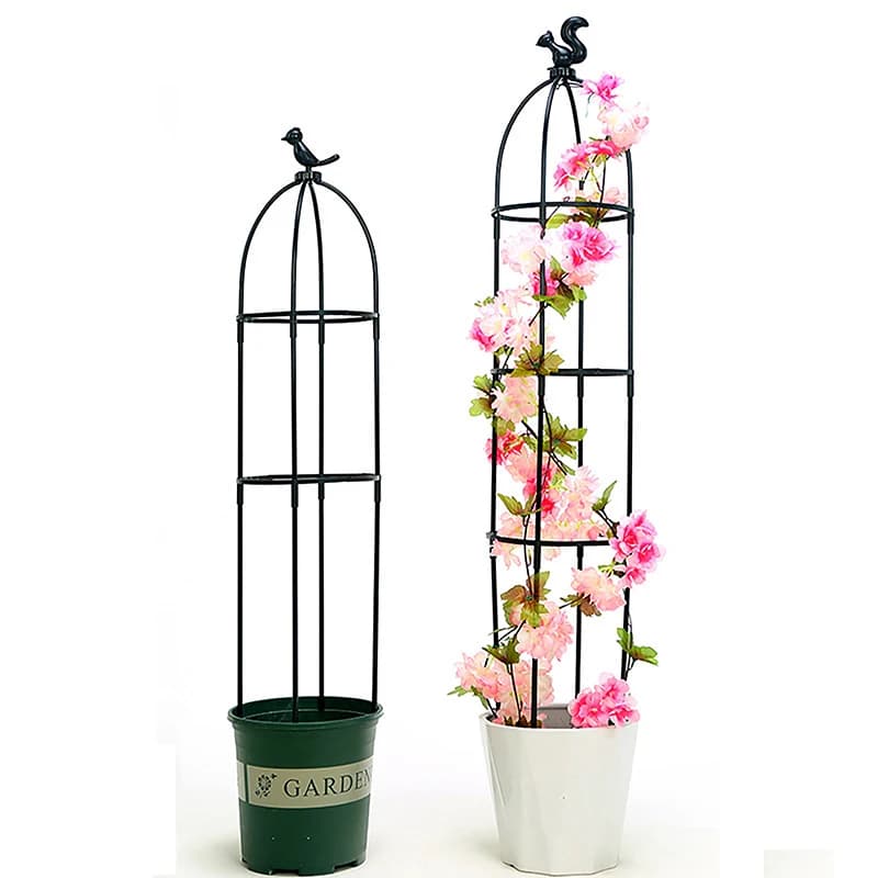 1Set of support cages for tray garden for climbing plants for flowers support frame for climbing plants support for pots of DIY flower vines