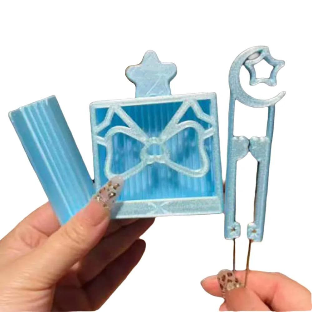 DIY Fuse Beads Aligner Tray Set Mini Handheld Fuse Bean Picking Tray Handmade Deer Shape Perler Bead Tool Handmade Beads Toy