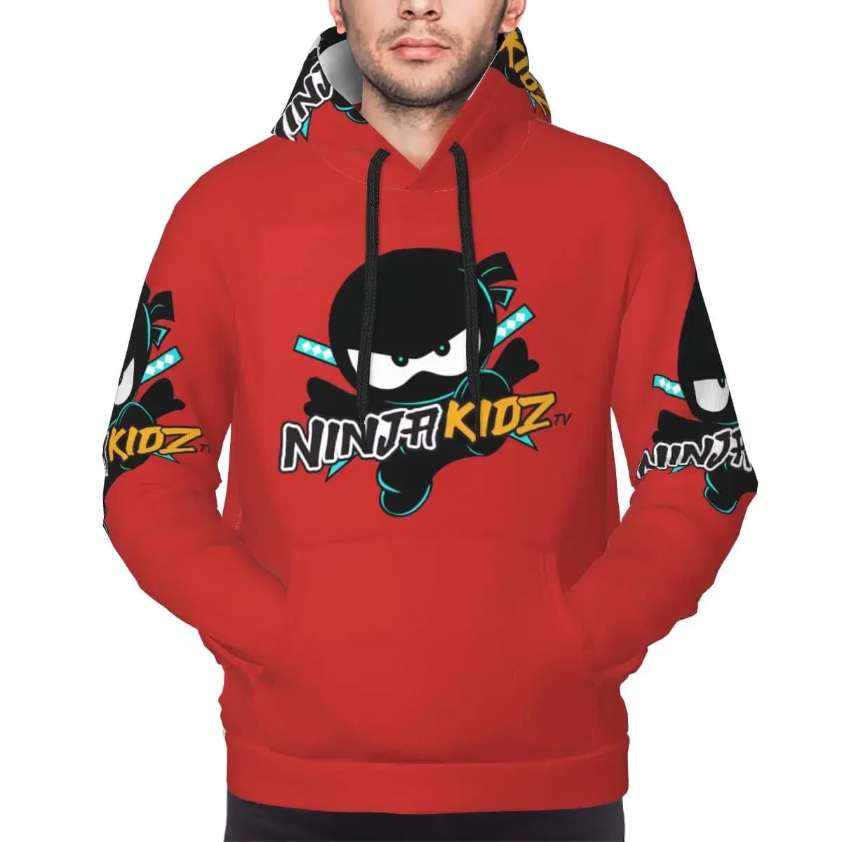 Ninja Kidz Hoodies Harajuku Pullover Autumn Winter Men Women Sweatshirt Long Sleeve Tops