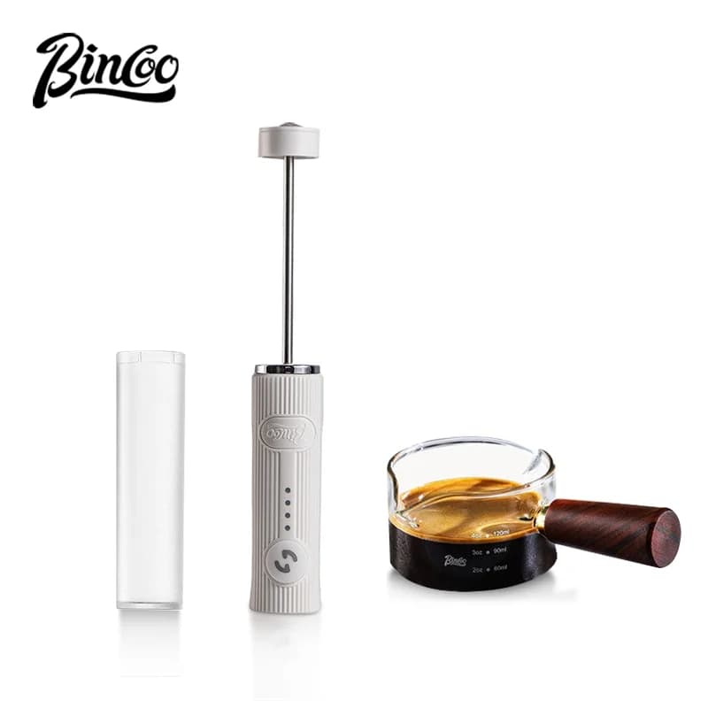INCOO Coffee Utensils Set Espresso Cup Milk Frother Measuring Cup Coffee Scale 70ML 120ML 400ML Home Coffee Making Tools