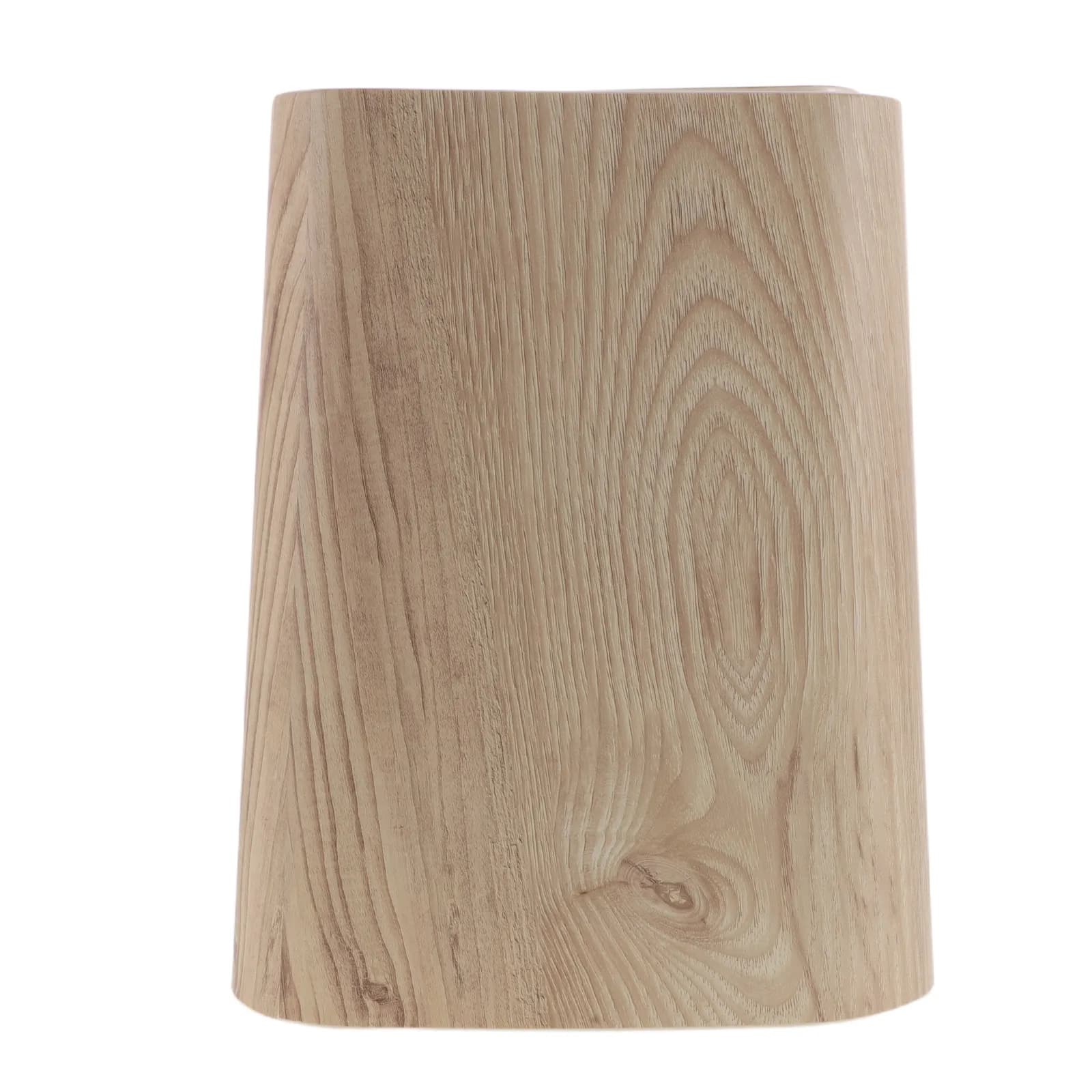 Cestino per Rifiuti in Stile Legno da 8,5L con Coperchio a Chiusura Silenziosa per Casa, Hotel, Ufficio, Camera da Letto, Bagno