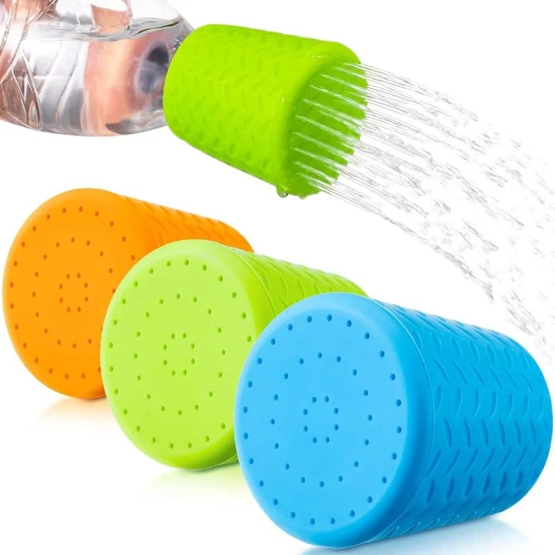 Doccia per Animali Domestici in Silicone, Portatile per Cani e Gatti, Accessori per la Pulizia degli Animali all'Aperto