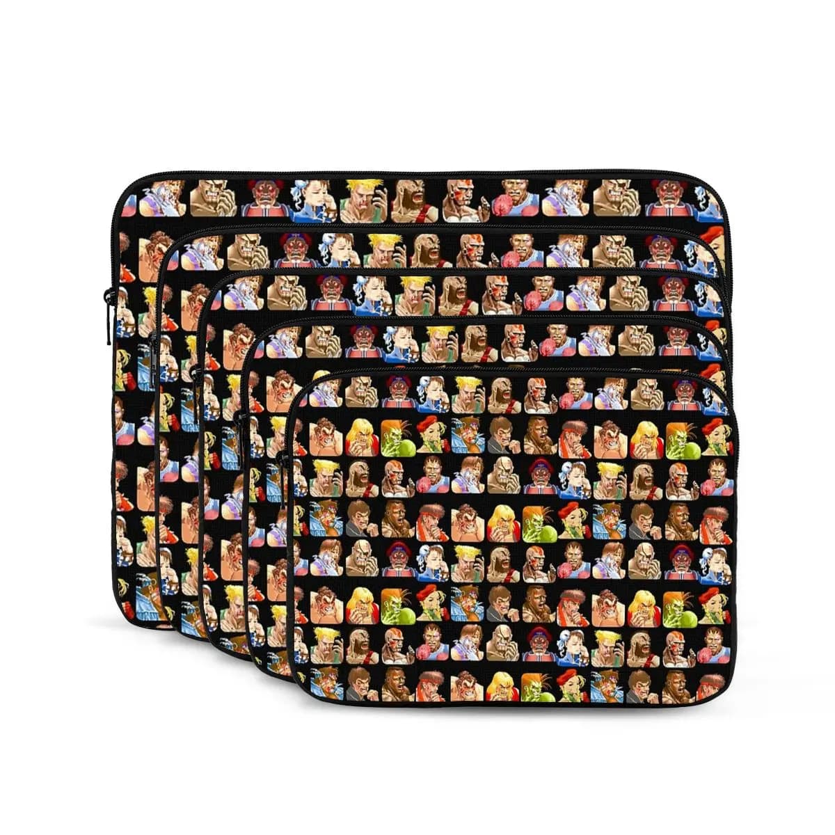 Ritratti difettosi Borsa per laptop per notebook Super Street Fighter 10 12 13 pollici Custodia per notebook Custodia antiurto per tablet