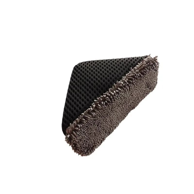 Triangolo Auto Ceretta Spugna Microfibra Spugna per pulizia Blocco Auto Interni Pulizia Divano in pelle Cura Spugna per verniciatura 50 pz/pac