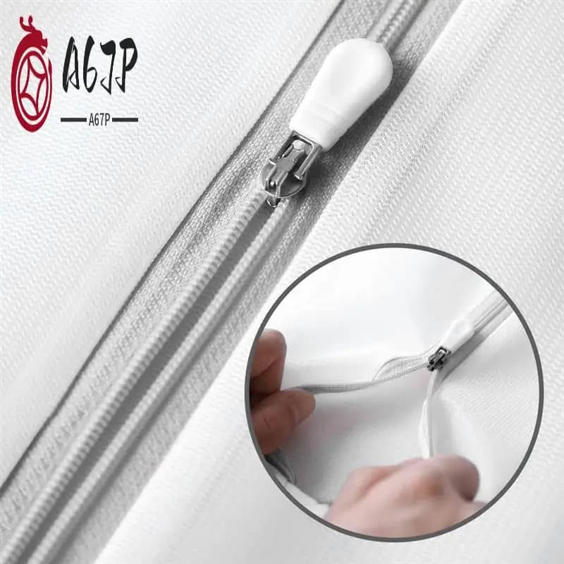 A67P-Bedding bags Net washing bags (3 pieces), Delicate linen bag for college, dorm, storage