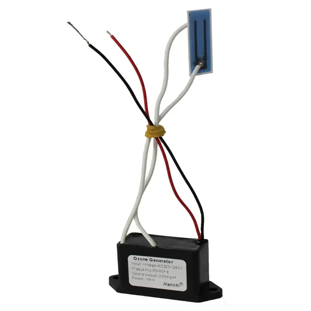 Generatore di Ozono Mini DC12V, Componenti per Purificatore d'Aria, Piastra Ceramica per Ozono 200mg, Ozonizzatore, Macchina per Ozono