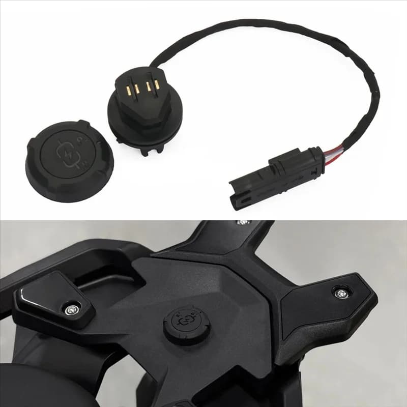 Per BMW C400GT C400X 2025 Portapacchi posteriore per moto Interfaccia USB - R1300GS R 1300 GS Adventure Accessori