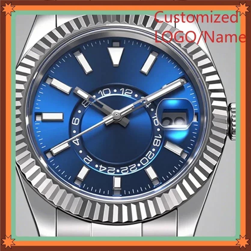 Orologi Personalizzati DONGge Store con Movimento Automatico da 40mm per Uomo in Acciaio Inossidabile 904L