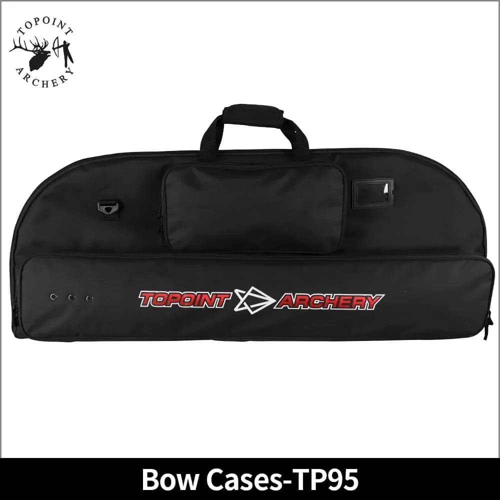 Topoint TP95 Nylon Compound Bow Bag Archery Case for for Target Shooting Compound Bow Transport & Protection