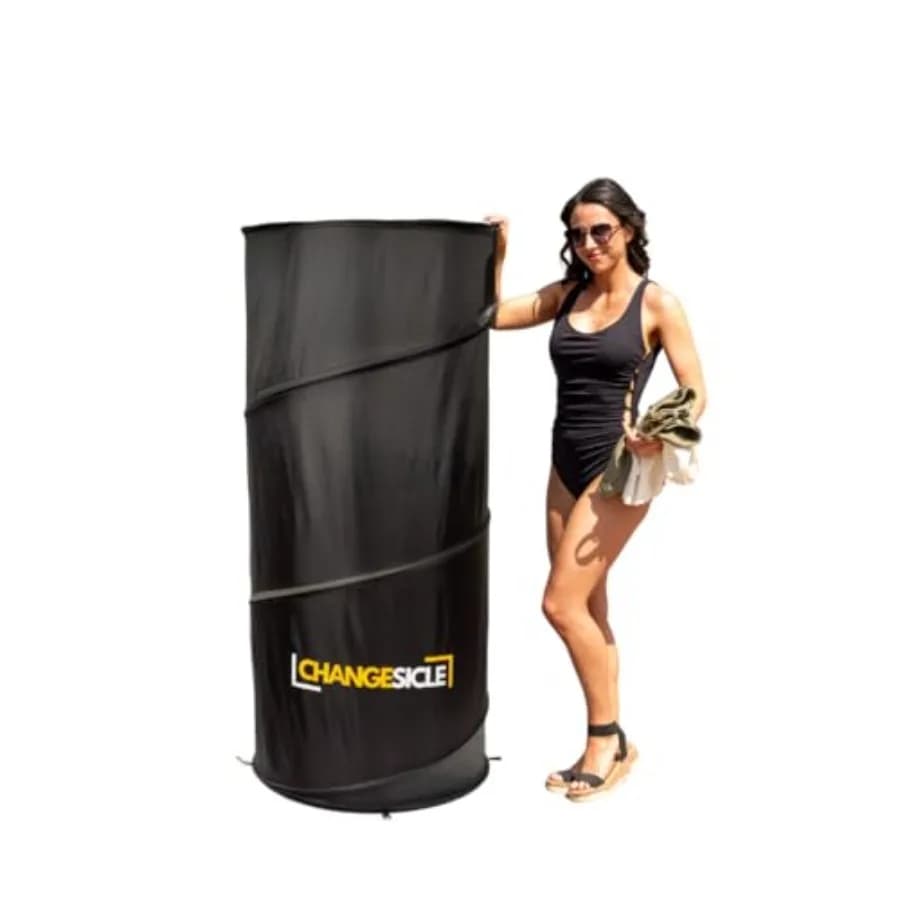 Tenda Pop-Up per Cambiarsi con Pavimento per Spiaggia, Auto e Sport Scolastici, Tenda Portatile Pieghevole per la Privacy, Alta e Impermeabile per Campeggio
