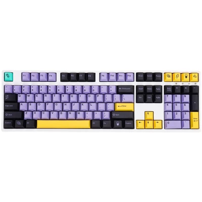 GMK Taro Cherry Profile custom keyboard PBT 23/130 DYE-SUB keys for mechanical keyboard Cherry MX Switch