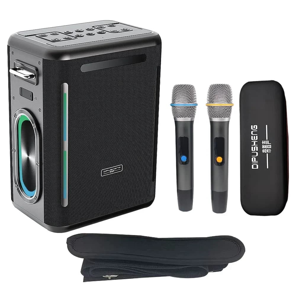 Xdobo Sinoband Macchina Karaoke Professionale Canzoni 300W Cassa di Sonora Ad Alta Potenza Subwoofer Musicale Senza Fili Portatile Esterno Con Microfono
