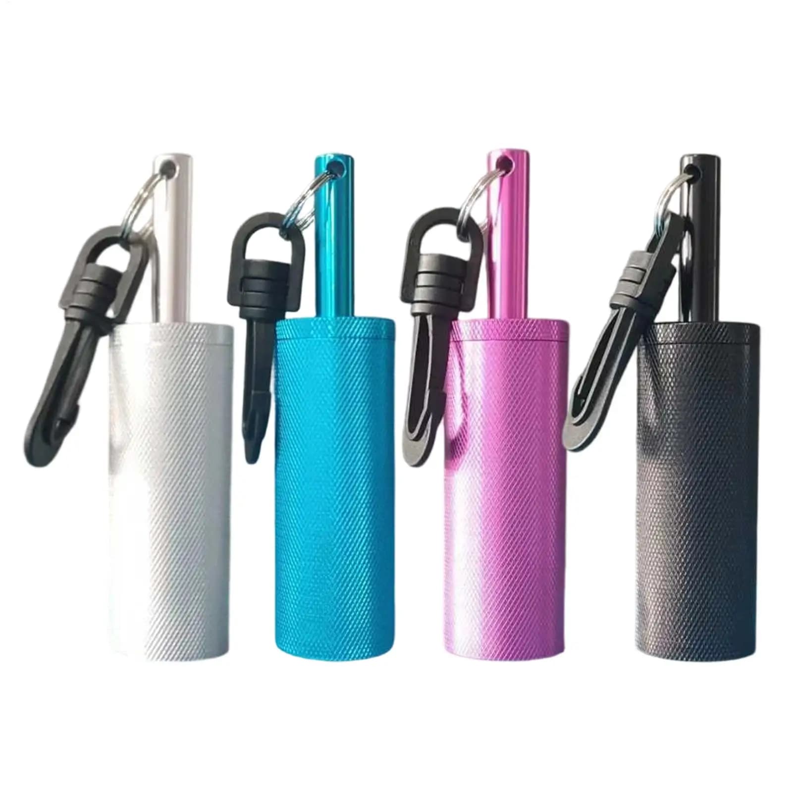 Snorkeling Rattle Stick Aluminum Alloy Diving Underwater Noise Maker Shaker With Clip Safe Snorkeling Diving Signal Bell