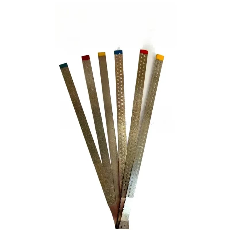Dental polishing strip Two-sided polishing Adhesive removal Abrasive strip Deamant repetition Teeth whitening Tool for hygiene care
