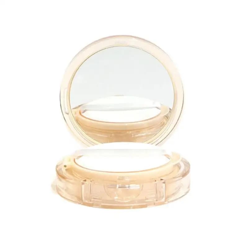 Scatola fai da te mini carina vuota per puff, specchietto portatile per BB Cream, custodia cosmetica per trucco con spugna, contenitore per fondotinta Air Cushion