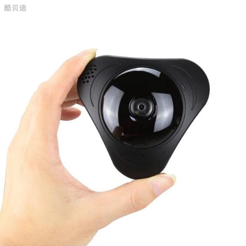 3MP 1296P 360 gradi vista panoramica telecamera VR visione notturna IR telecamera IP di sicurezza domestica citofono CCTV Baby Monitor