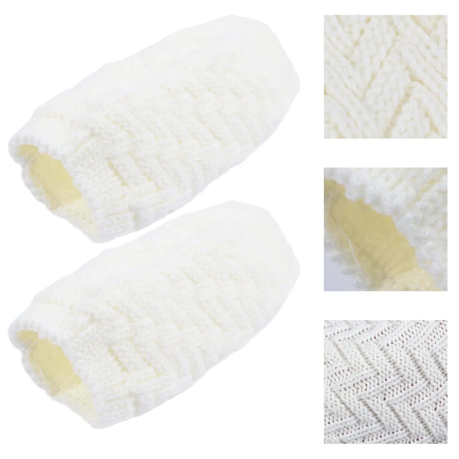 1 Paio di Protezioni per Ginocchia Antiscivolo, Imbottite, Calde, Morbide, Comode e Traspiranti per Fitness e Recupero