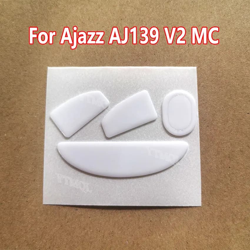 Set di 1 paio di piedini per mouse (mouse feet) per AJAZZ AJ139 V2 MC, connettore per piedini mouse AJ139 V2