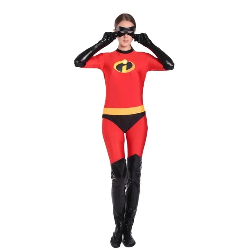 2026 Incredibles 2 Costume Mr Mrs Cosplay Elastigirl Hulk Spider Family Adult Kid Disfraz O Suit Jumpsuit GGCMM