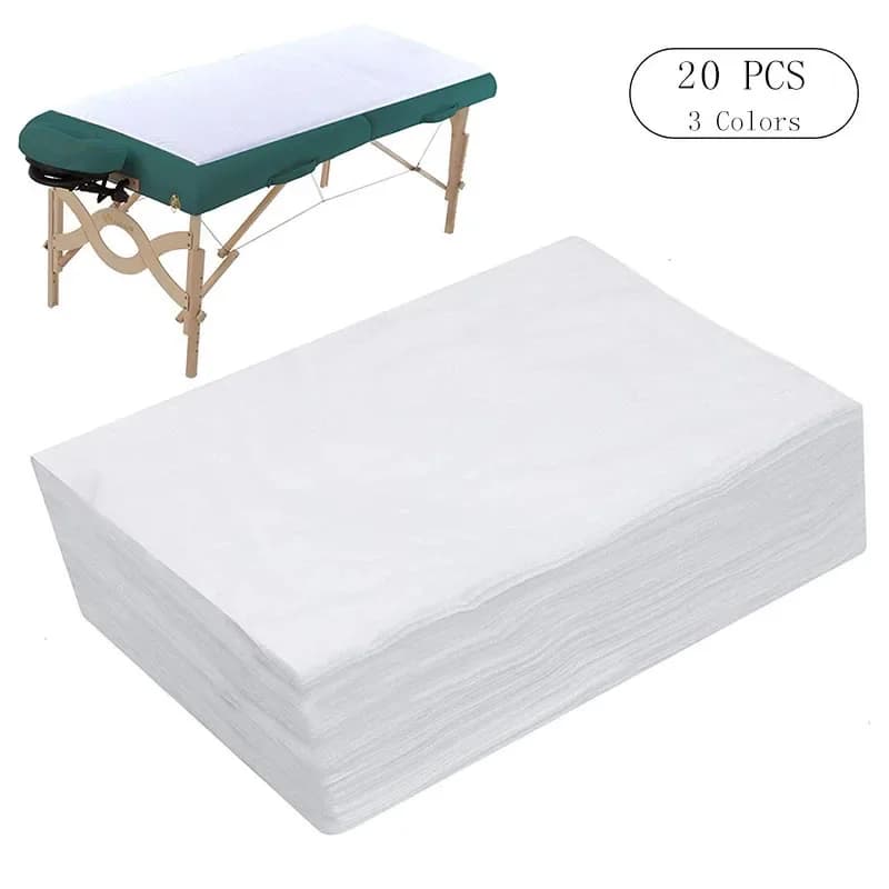 10/20 pezzi lenzuola spa usa e getta lenzuolo per lettino da massaggio copriletto impermeabile tessuto non tessuto, 180 x 80 cm