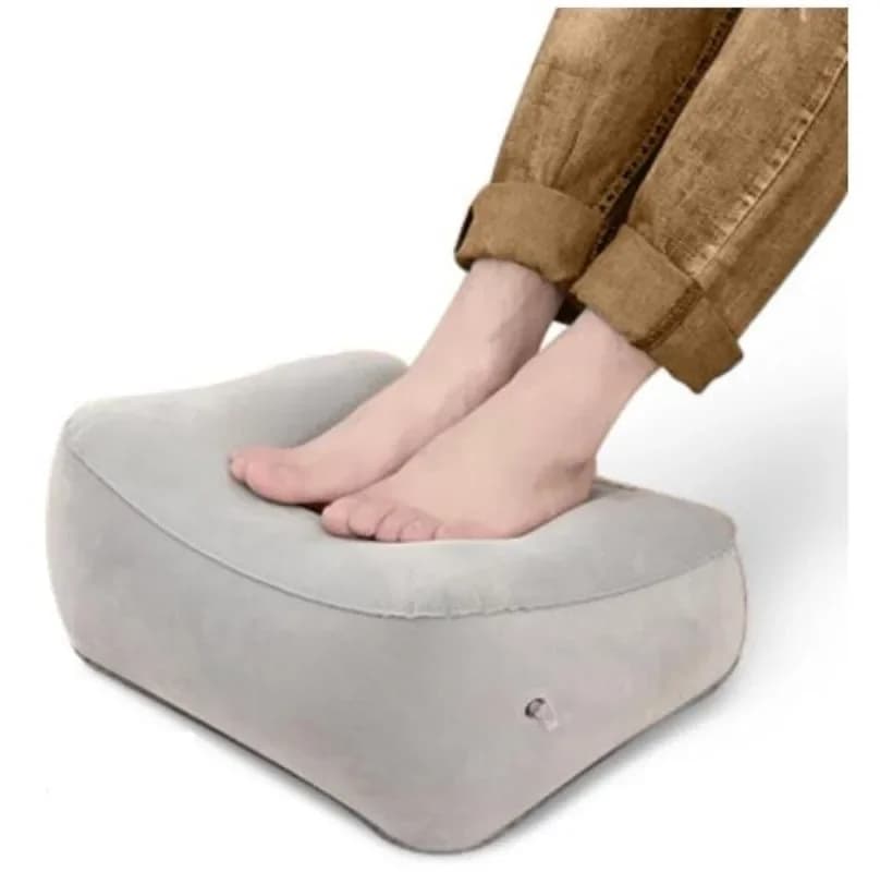 Car Pillow Inflatable Travel Sleeping Inflatable aircraft foot pad foot travel supplies leg train sleeping Aircraft Pillow ZM92