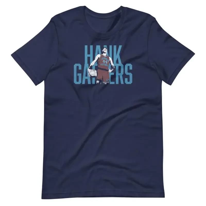 Maglietta blu navy Hank Gathers Basketball