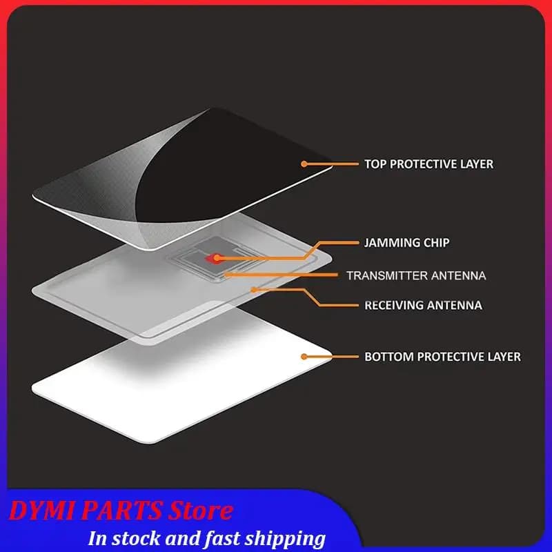 Porta carte con blocco RFID essenziale 10 pezzi Custodia con scudo antifurto NFC Protezione per carte bancarie IC Blocco portafoglio sicuro