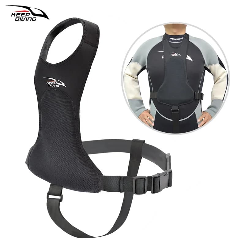 Chest Loading Pad Diving Breast Vest Thickened Professional Underwater Hunting Spear Chest Protection Anti-collision Adjustable