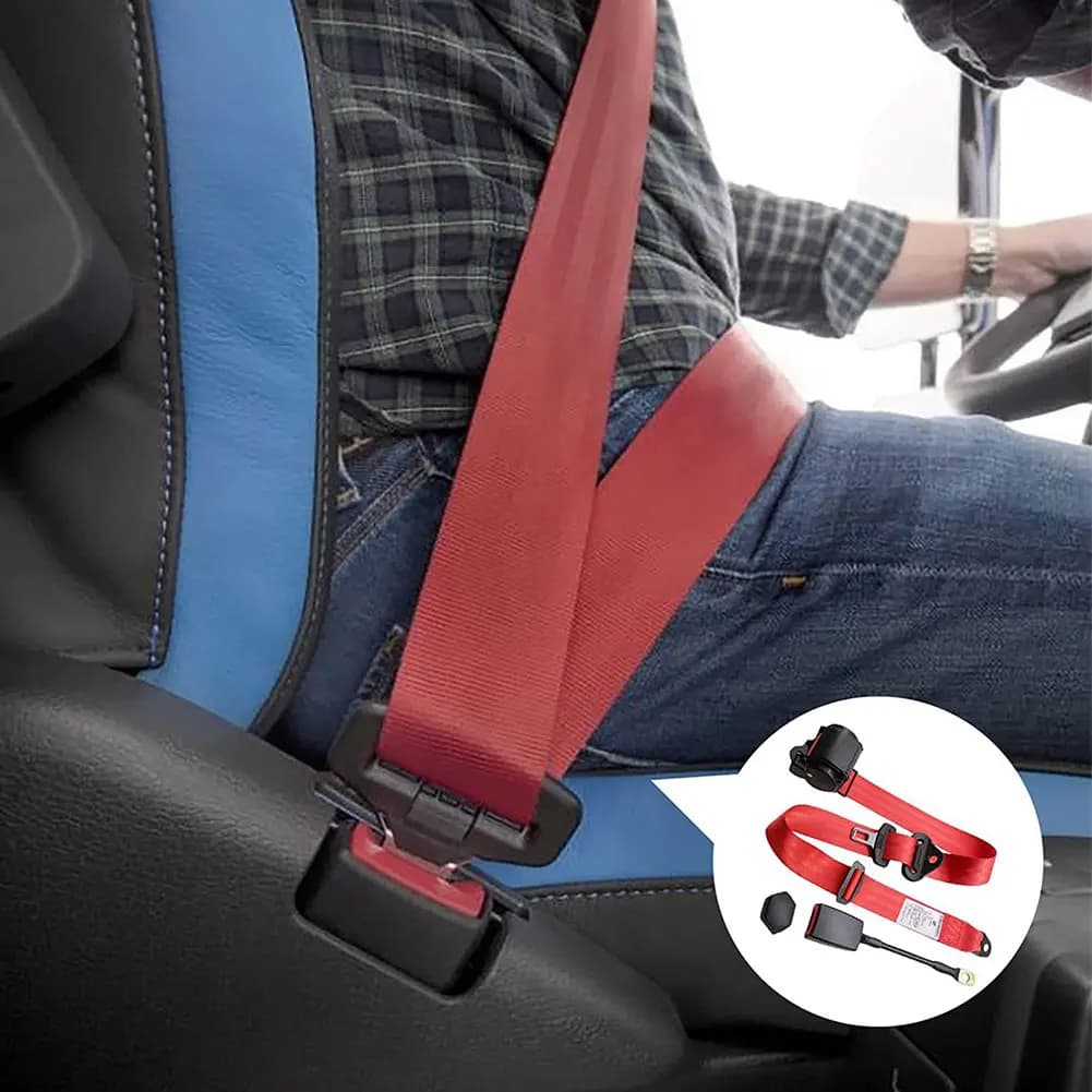 2 pcs safety belt retractable 3-point safety belt automatic safety belt automatic telescopic safety belt for truck sedan Bus Van