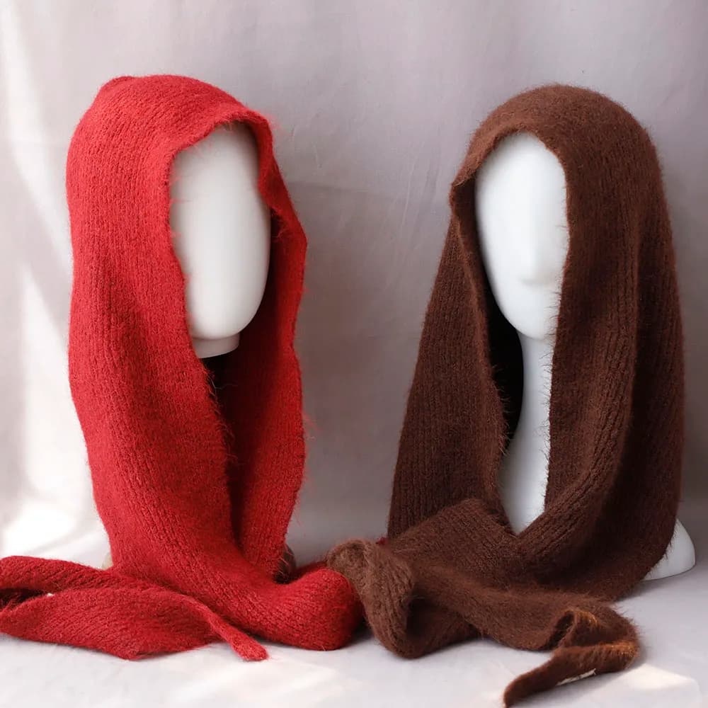 2025 nuove donne cappello invernale streetwear misto lana berretto caldo moda decorare cappello a cuffia per donna casual cappello lavorato a maglia