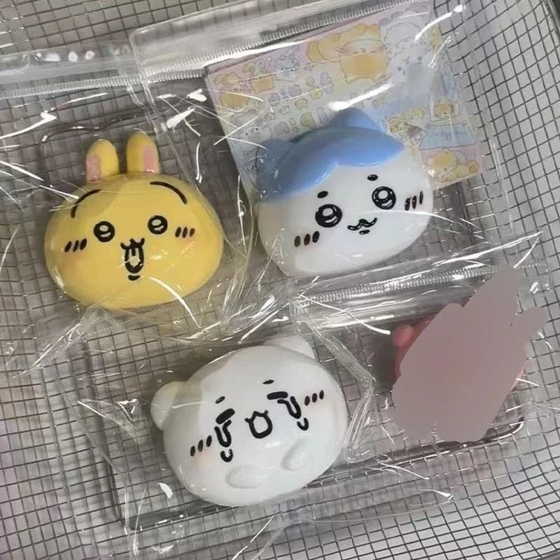 Kawaii Ckw Character Squishies Cute Rabbit & Cat Slow-Rising Stress Relief Toys for Kids & Adults