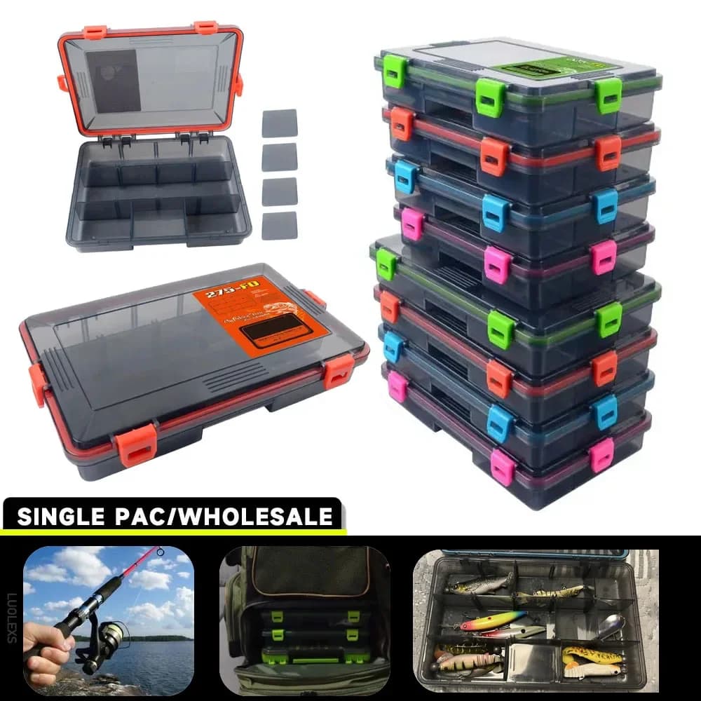 Fishing Equipment Box Large Capacity Waterproof Fishing Accessories Containers for storing artificial baits Fishing items