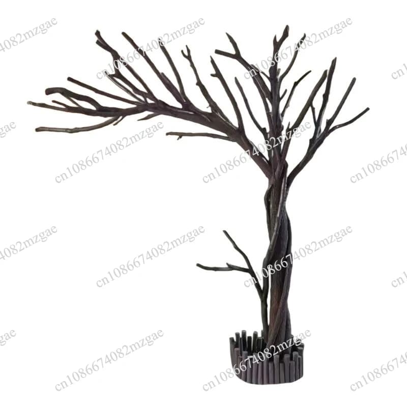 Solid wood trunk simulation cat tree large dead tree, cat climbing frame, bird station frame